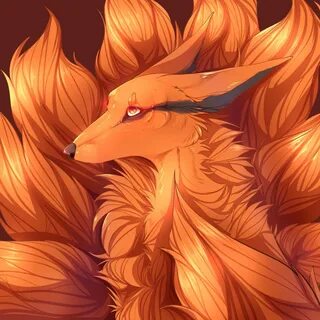 NINE TAILED FOX by AkageKitsu -- Fur Affinity dot net