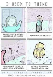 i used to think this on a rainy day - Meme Guy