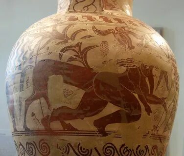 ipernity: Detail of the Centuar Nessos on the Terracotta Nec