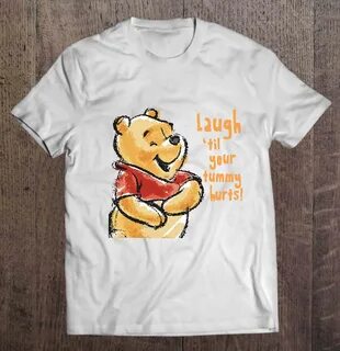 T-Shirt | TeePublic Pooh Bear Floral Cartoon Print Couples Gangster Pooh Be...
