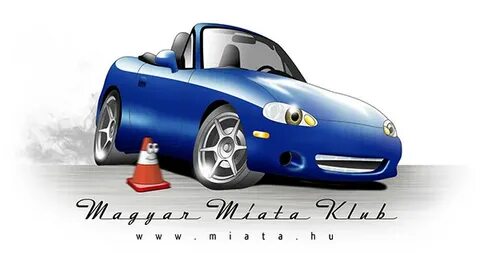 Miata/MX-5 cartoon car on Behance