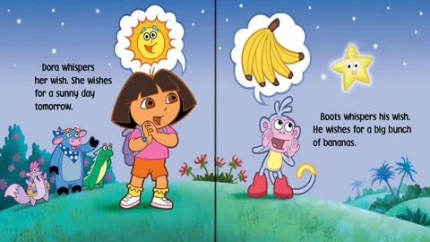 Dora The Explorer - Dora's Bedtime Wishes story - KidsChanne