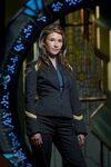 Jewel Staite as Dr. Jennifer Keller on Stargate Atlantis TV 