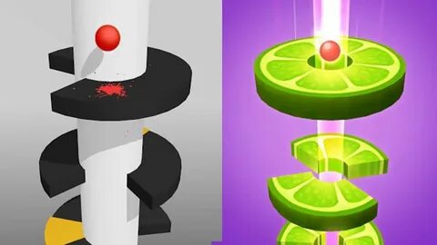 Helix Jump Vs Helix Crush WHICH GAME IS THE BEST HELIX? - Yo