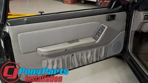Mustang TMI Door Panel Original Style Pair 1990-1991 Hatchba