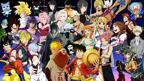 Wallpaper : One Piece, Dragon Ball, Dragon Ball Super, Narut