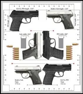 Compare Kimber Solo 9mm to Kel Tec PF9 - Home Defense Weapon