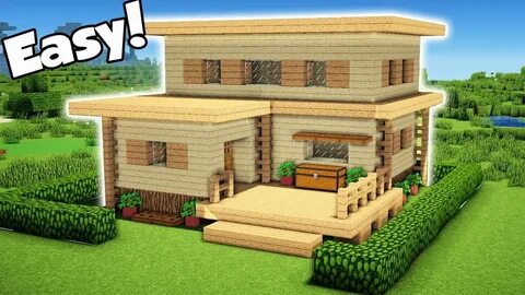 Minecraft: Easy Starter House Tutorial - How to Build a Hous