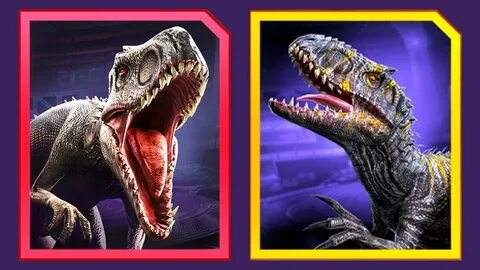 INDOMINUS REX Vs INDOMINUS REX GEN 2 - Jurassic World Alive 