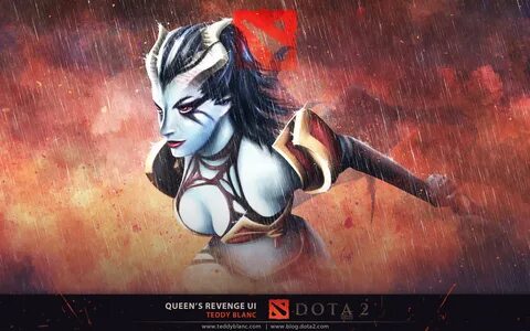 ArtStation - Dota 2 Queen's Revenge UI