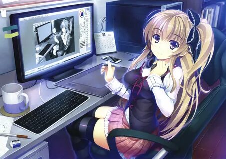 anime girls, Computer Wallpapers HD / Desktop and Mobile Bac
