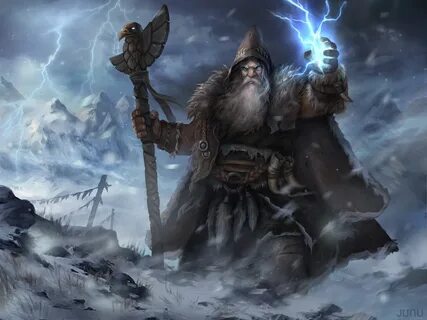 ArtStation - Cold and storm, Junu (Artem) Fantasy dwarf, Fan