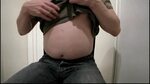 Gaining weight: day 2 of growing a big belly - YouTube