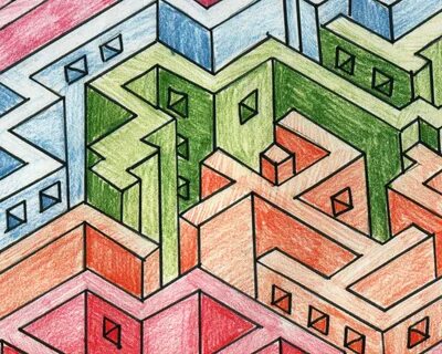 6.2perspective: Using boxes to construct 3-D mazes Maze draw