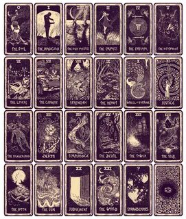 JAMES R. EADS - The Light Visions Tarot, a full 78 card taro