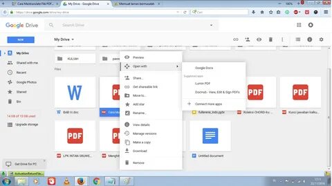 A través de mi ventana pdf google drive