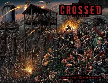 Crossed: Badlands #95 (Wraparound Cover) #AvatarPress #Cross