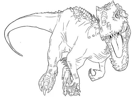 Jurassic World Coloring Pages ⋆ coloring.rocks! Jurassic wor