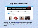 Kik Usernames For Guys mtidavis.com
