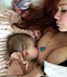 Jenna Jameson celebrates 18 months of breastfeeding daughter