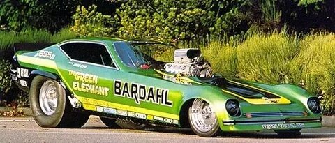 Rev. Gene Snow 'Snowman' '75 Vega F/C w/Slixx 'Green Elephan