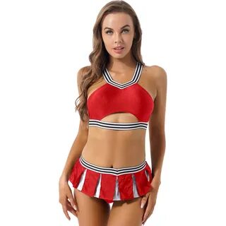 Women's Sexy Lingerie Cheerleading Costumes Schoolgirls Unif