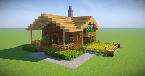 Minecraft Starter House Tutorial - EASY How to build a house