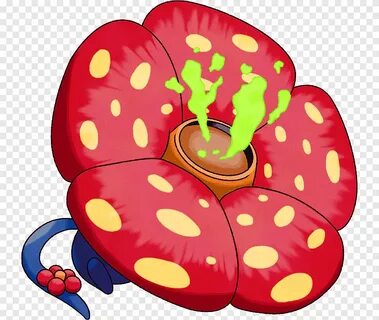 Vileplume Pokemon Rafflesia Bellossom 라플레시아, другие, сердце,