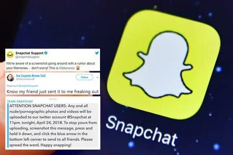 Snapchat SCAM messages threaten to publicly share your nude 