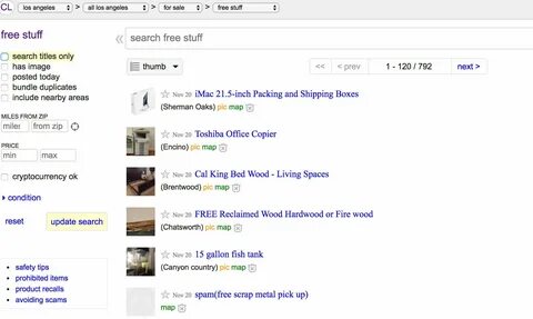 Review Of Free Stuff On Craigslist Ideas