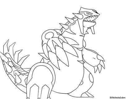 drawing of pokemon legendary groudon - Clip Art Library