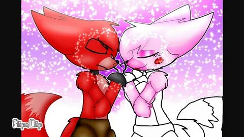 foxy x mangle art not mine :3 - YouTube