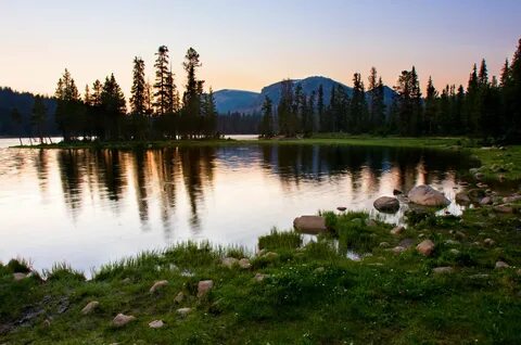 Mirror Lake in the High Uintas - Photograph by Matt Morgan, 