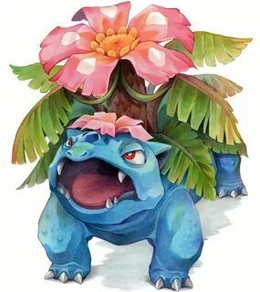 Cool water coloring! Pokemon venusaur, Pokemon drawings, Pok