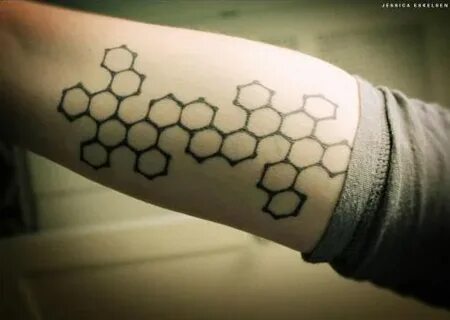 from science ink Science tattoos, Tattoos, Honeycomb tattoo