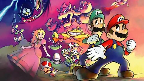 Mario and Luigi Games Mario and luigi, Super mario art, Mari