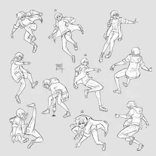 Dynamic Jumping Pose Reference - Qurex Wallpaper