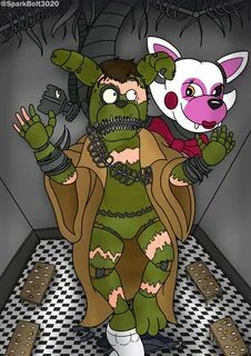 (COM) Plushtrap's Transformation - FNAF TF by SparkBolt3020 