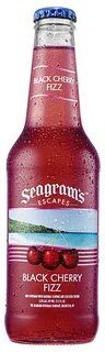 Black Cherry Fizz - Seagrams Escapes Fizz, Black cherry flav