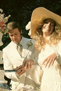 Pin by Mitchell McLennan on Farrah fawcett Celebrity wedding