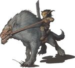 Worg Species in D&D 5e Campaign Backdrop World Anvil