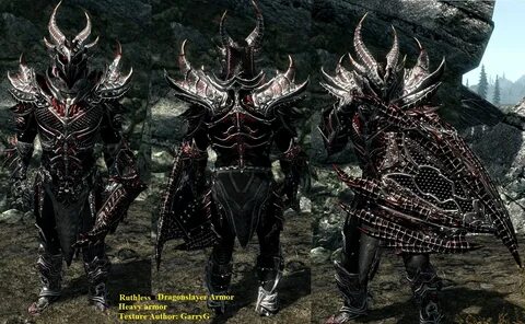 ebony weapons pack for ebony armor and mail mod at skyrim ne