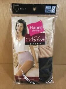 Vintage 1994 Hanes Her Way Cotton Brief Underwear Panties 3 