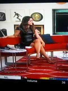 Sexy Lauren Shehadi in Black Dress Great legs, Lauren, Sexy