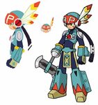 Tomahawk Soul Concept - Characters & Art - Mega Man Batt