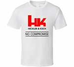 Купить HK Heckler & Koch Logo #01 Mens White на Аукцион из А
