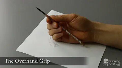 How To Hold & Control Your Drawing Pencil My Drawing Tutoria
