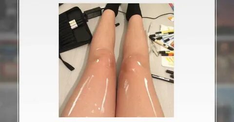 New internet illusion: shiny or painted legs? - Videos - CBS