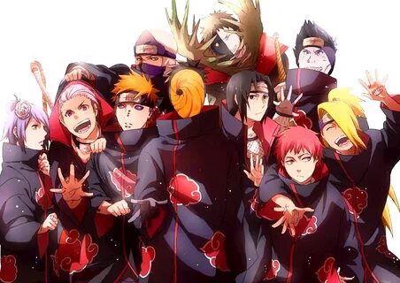 Akatsuki by beta1322456774 on DeviantArt Anime, Anime naruto