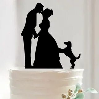 Купить Свадебный торт Топпер украшения невеста жених поцелуй